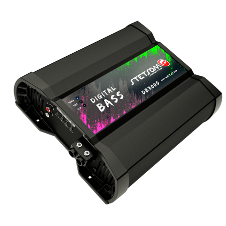 AMPLIFICADOR  1 CANAL  DIGITAL BASS  3.000  1 OHM