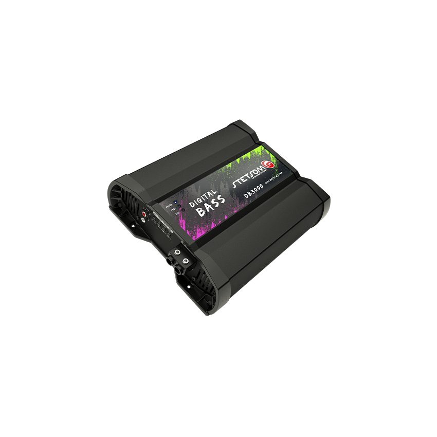 AMPLIFICADOR 1 CANAL DIGITAL BASS 3.000 - 2 OHMS