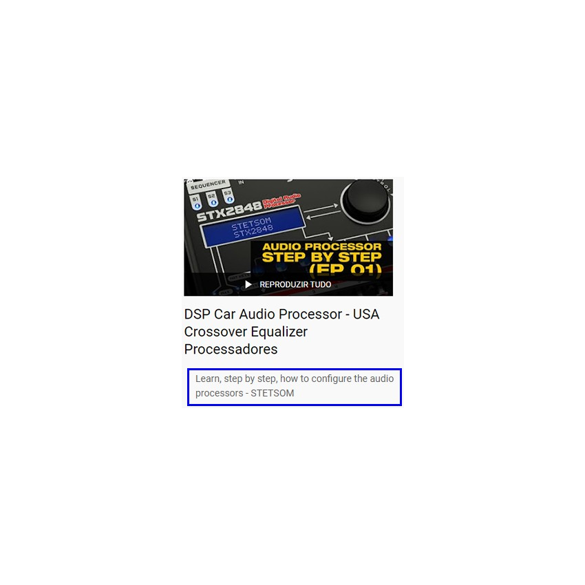 PROCESADOR  4 CANALES (estereo) CON SECUENCIADOR - STX2448